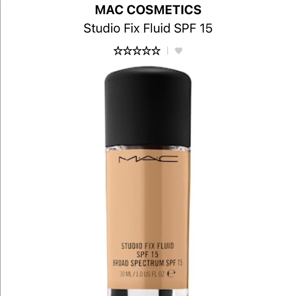 🆕 MAC Studio Fix Fluid SPF15